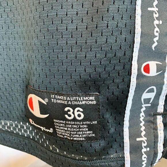 CHAMPION Black Mesh reversible Track Skirt Sz S - Picture 8 of 14